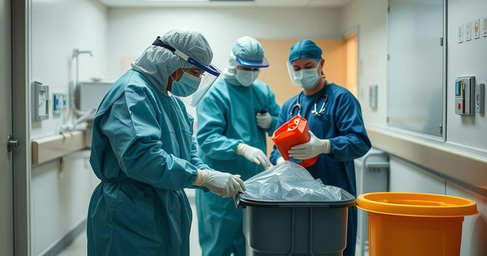 Coleta de Lixo Infectante e Seu Descarte Correto para Proteger a Saúde Pública