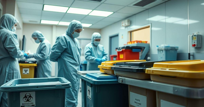 Coleta de resíduos hospitalares: práticas essenciais para a segurança e saúde pública