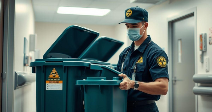 Empresa de coleta de lixo hospitalar garante segurança e eficiência na gestão de resíduos médicos