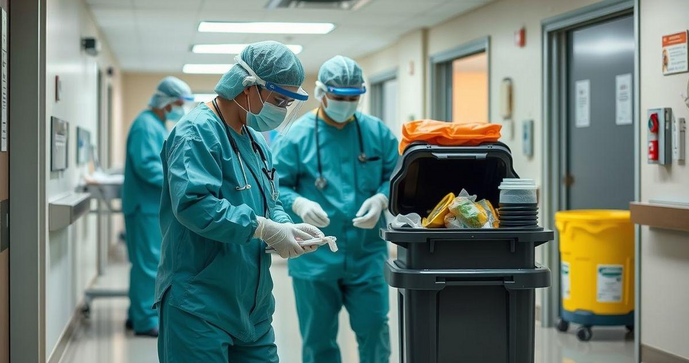 Recolhimento de Resíduos Hospitalares: Procedimentos e Importância Recolhimento de Resíduos Hospitalares: Procedimentos e Importância