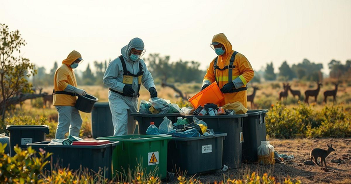 Coleta de resíduos classe 1: Como garantir a gestão adequada