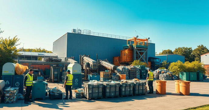 Serviços de Gerenciamento e Tratamento de Resíduos Sólidos para Empresas Sustentáveis